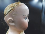 antique doll crack head face a
